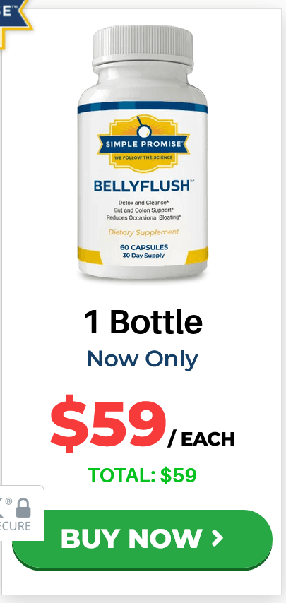 BellyFlush-now 1 bottle - (Sixty Days Supply)- image